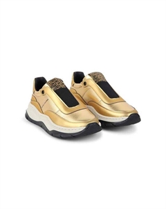 Детские кожаные кроссовки, золотой Marc jacobs