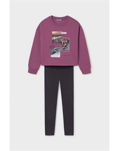 Детская толстовка и леггинсы, серый Mayoral