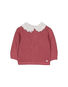Детский шерстяной свитер, розовый Tartine et chocolat