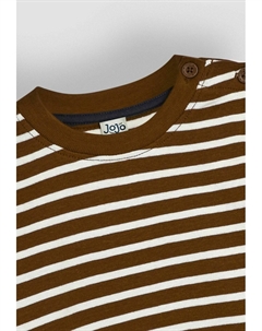 Рубашка с длинным рукавом BRETON STANDARD, темно-коричневый Jojo maman bébé