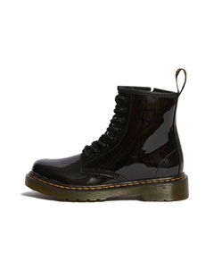 Ботинки из лакированной кожи Dr. Martens Kids 1460 Dr. martens