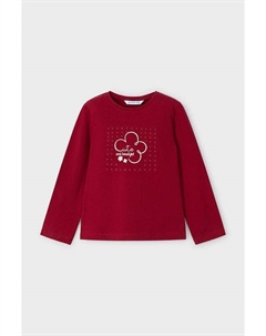 Детская хлопковая рубашка с длинным рукавом, красный Mayoral