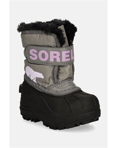 Детские зимние ботинки TODDLER SNOW COMMAND, серый Sorel
