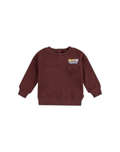 Детский свитшот CHARACTER PocKET CREW, коричневый Levi's®
