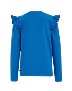 Рубашка с длинным рукавом, синий деним We fashion