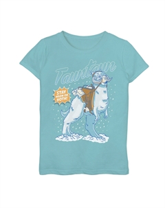 Футболка с изображением комиксов «Таунтаун» «Звездные войны» для девочек 7–16 лет «Согрейся на Хоте» Star wars