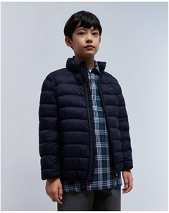 Стеганый пуховик для мальчика на молнии Scalpers