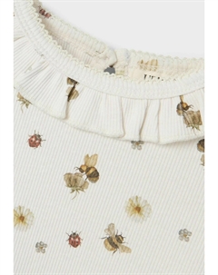 Вязаный свитер MIT LANGEN ÄRMELN SLIM FIT, кремовый Lil' atelier