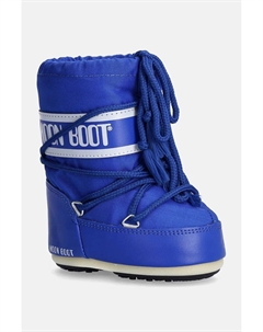 Детские зимние ботинки ICON MINI NYLON, синий Moon boot