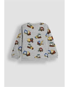 Толстовка CONSTRUCTION VEHICLE REGULAR FIT, серый Jojo maman bébé