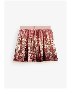 Юбка А-силуэта SEQUIN REGULAR FIT, розовый Next