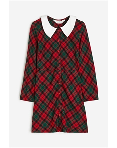 Платье-Блузка с узором, красный H&m