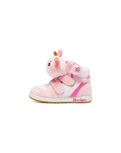 Кроссовки Girls Toddler Shoes TD High-top White Light Pink Skechers