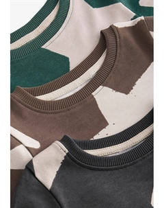 Пижамы SNUGGLE 3 PACK, зеленый Next