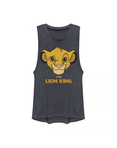 Юниорская рубашка с мышцами лица «Король Лев» Young Simba Licensed character