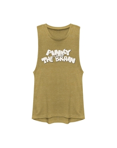 Майка с простым логотипом Pinky And The Brain для юниоров Licensed character