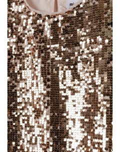 Элегантное платье SPARKLE SEQUIN SLEEVELESS, роза Minoti