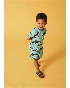 Спортивные штаны 2ER-SET ELASTISCHER BUND KORDELZUG, пестрый темно-синий Name it