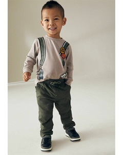 Тканевые брюки, зеленый Next