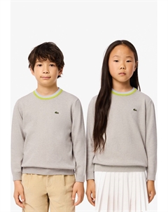 Вязаный свитер ESSENTIALS UNISEX, пестрый серый Lacoste