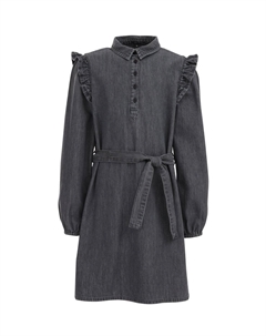 Джинсовое платье, темно-серый We fashion