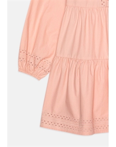 Платье-блузка BRODERIE ANGLAISE DRESS, светло-розовый Tommy hilfiger