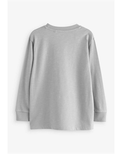 Рубашка с длинным рукавом, серый Next