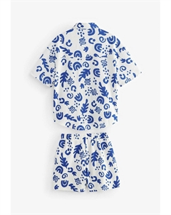 Рубашка-блузка TEXTURED SET REGULAR FIT, белый Next