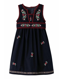 Летнее платье FESTLICHES TRÄGER, темно-синий Name it