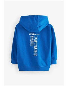 Толстовка с капюшоном CONTROLLER GRAPHIC, REGULAR FIT, синий Next
