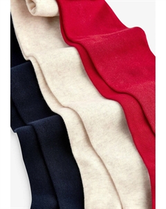 Комплект колготок, 3 предмета, красный/синий/белый Next