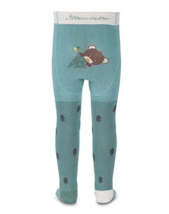 Колготки KRABBELSTRUMPFHOSE BEN, бирюзовый Sterntaler