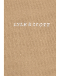 Толстовка с капюшоном SCRIPT EMBROIDERED HOODIE, песочный Lyle & scott