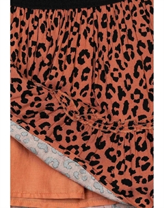 Юбка-колокольчик LEOPARD PRINT, красный/черный Minoti