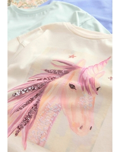 Рубашка с длинным рукавом 4 PACK, бежевый Next