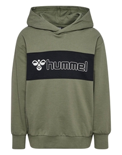Толстовка с капюшоном, оливковый Hummel