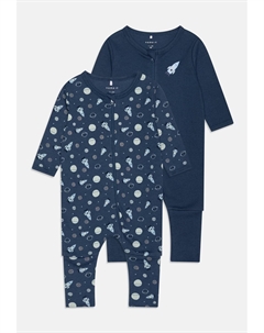 Пижамы NBMNIGHTSUIT ZIP DARK SPACE 2 PACK, темно-синий Name it
