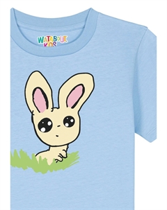 Футболка OSTERHASE IM GRAS, светло-голубой Watapparel