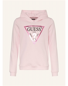 Толстовка с капюшоном, розовый Guess