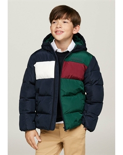 Зимняя куртка RIPSTOP, темно-зеленый Tommy hilfiger