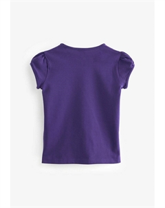 Базовая футболка 2ER PACK, фиолетовый Next