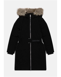 Зимнее пальто CLASSIC BELTED COAT, черный Calvin klein