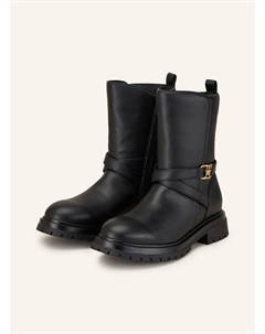 Байкерские ботинки, черный Tommy hilfiger