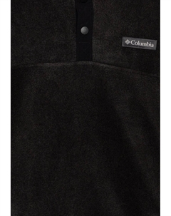 Флисовый свитер STEENS MTN II 1/4 SNAP UNISEX, черный Columbia