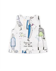 Блуза, белый Gulliver