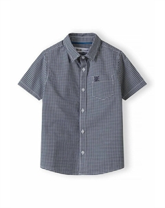 Рубашка CHECKED SHORT SLEEVE, белый Minoti