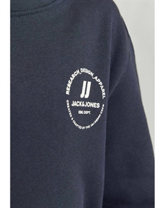 Свитер с капюшоном GEDRUCKT MINI, темно-синий Jack & jones