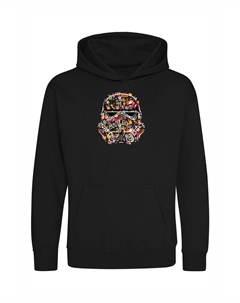 Толстовка с капюшоном THE LAST JEDI CANDY TROOPER FACE, черный Star wars