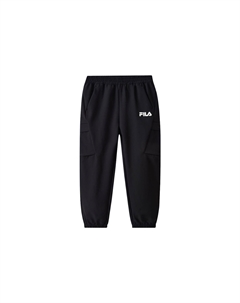 Детские трикотажные спортивные штаны, черный Fila kids