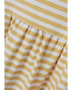 Платье из джерси 2ER-SET MIDI KURZAM RUNDHALS, пестрый желтый Name it